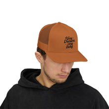 Load image into Gallery viewer, Snapback Trucker Cap: Very Demure, Very Itchy