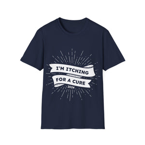 Itching for a Cure—Cure Captain—Unisex T-shirt 2024