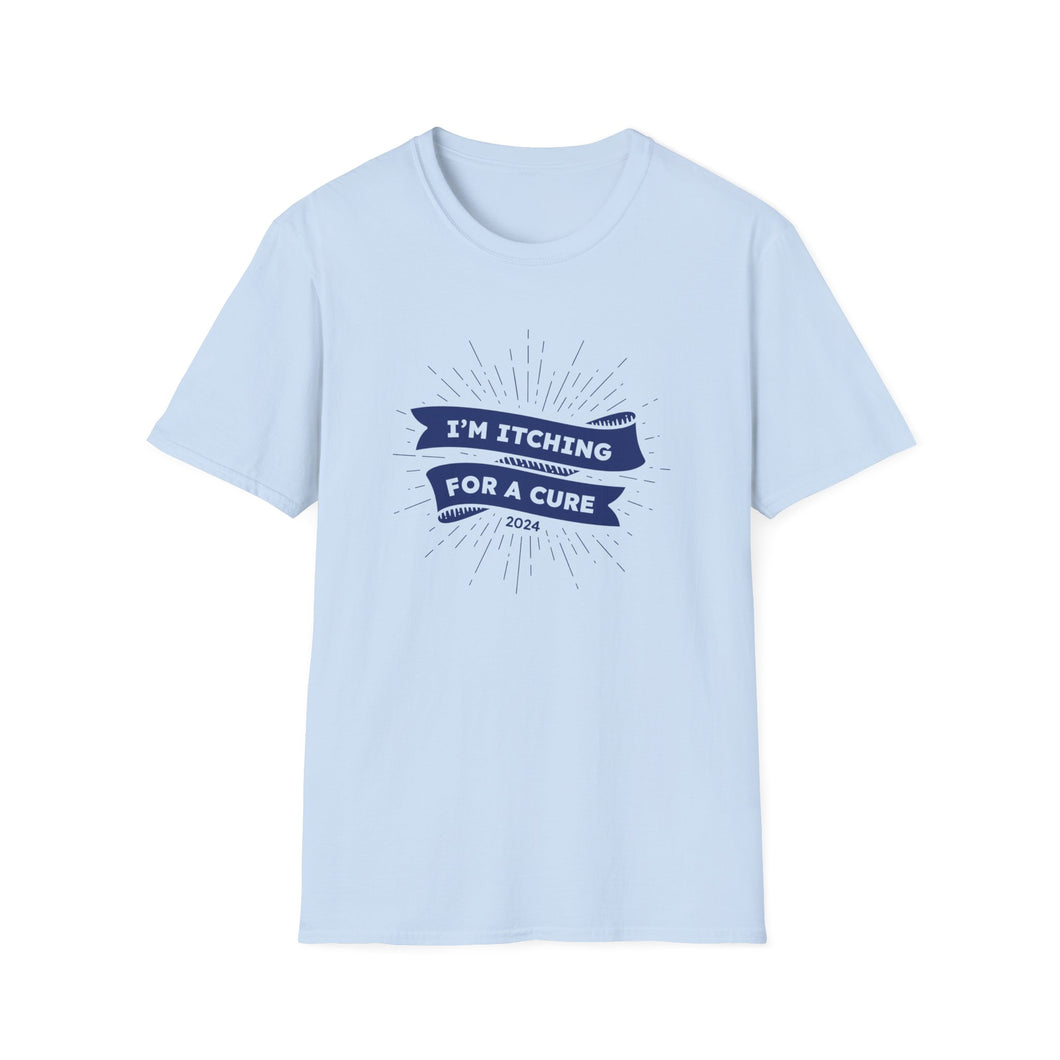 Itching for a Cure—Cure Captain—Unisex T-shirt 2024