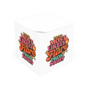 Note Cube: Most Likely to Flare