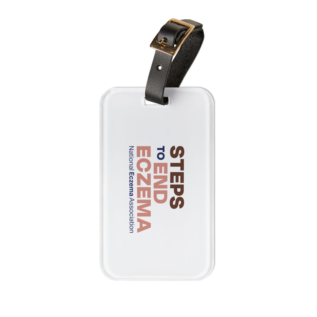 Steps to End Eczema 2025 luggage tag