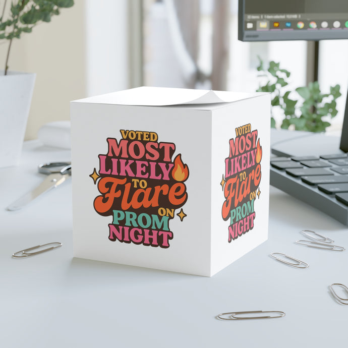 Note Cube: Most Likely to Flare
