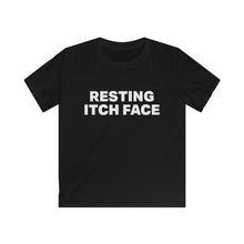 Load image into Gallery viewer, IFAC 22 RESTING ITCH FACE S/S TEE - KIDS&#39;