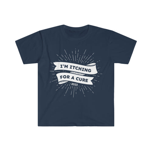 Itching for a Cure—Cure Captain—Unisex T-shirt 2023